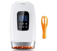 Massaggiatore per mani con touchscreen, calore e compressione, massaggiatore vibrante per mani senza fili per il sollievo di artrite e sindrome del tunnel carpale, regali di compleanno per donne e uom