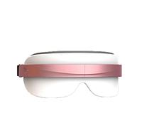 Massaggiatore per occhi con calore e musica Bluetooth, maschera per massaggio occhi ricaricabile, massaggiatore elettrico per occhi per rilassare e ridurre l'affaticamento degli occhi, occhiaie secche