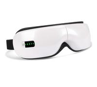 Massaggiatore per occhi con calore; maschera per alleviare l'emicrania; maschera Bluetooth per occhi secchi; relax con 5 modalità di massaggio e design pieghevole a 180°, regalo per donne/uomini