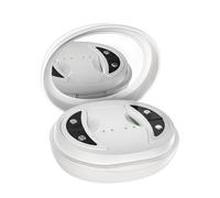 Massaggiatore per occhi, con sollievo dal gonfiore, 9 x 7,4 x 3 cm, dispositivo ricaricabile a luce rossa, dispositivo rilassante per gli occhi, ricaricabile e portatile, per tutti i giorni, casa