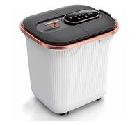 Massaggiatore per Pediluvio con Calore, Calore e Illuminazione Ambientale Indicatore Led Controllo Della Temperatura e Del Tempo per i Piedi Sollievo Dallo Stress e Allevia il Dolore Muscolare Ai Pied