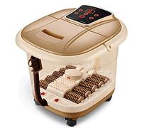 Massaggiatore per Pediluvio con Calore e Massaggio e Getti Di Bolle, Pallina per Massaggio Shiatsu Motorizzata Rullo per Mais Motorizzato