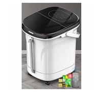 Massaggiatore per Pediluvio con Calore Massaggiatore per Pediluvio Luci/Bolle/Riscaldato/Con Controllo Della Temperatura a Vibrazione Calmante Allevia il Dolore Muscolare Ai Piedi Design Ergonomico/B