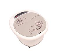Massaggiatore per pediluvio con calore, rullo shiatsu motorizzato per pedicure spa per massaggio del punto di agopuntura, conversione di frequenza, tempo e temperatura regolabili, fusto per pediluvio