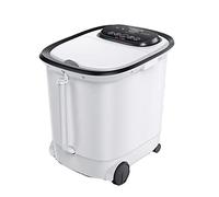 Massaggiatore per Pediluvio con Riscaldamento Rapido, Calore a Temperatura Controllata, Rulli Massaggianti per Bolle Lenitive - Massaggio Profondo Dei Tessuti, Sollievo Dallo Stress Dei Piedi a Casa,