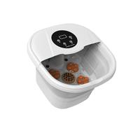 Massaggiatore per pediluvio Foot SPA, pieghevole, profondo, con funzione di temporizzazione, riscaldamento a temperatura costante, vasca per pedicure