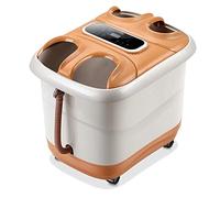 Massaggiatore per pediluvio termale con calore e massaggio, sfera per massaggio shiatsu motorizzata, massaggiatore elettrico per pediluvio termale con doppio massaggio termico, ped