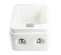 Massaggiatore per pediluvio termale per alleviare lo stress dei piedi, secchio per piedi per immergere i piedi, pedicure termale per piedi, pediluvio con punto per massaggio ai piedi