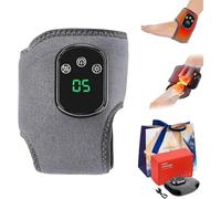Massaggiatore per piedi 3 in 1 con calore, massaggiatore wireless portatile per alleviare il dolore della neuropatia, modalità personalizzabili per la stimolazione dei tessuti profondi (1 unità)