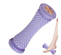 Massaggiatore per piedi arrotolabile, per sperone calcaneare, strumento per massaggio muscolare, dispositivo per allenamento fasciale, casa, palestra, viaggi, yoga, sblocco dei meridiani del