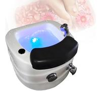 Massaggiatore per piedi con massaggio termico e bolle, pediluvio detox portatile per rilassamento, assistenza sanitaria domestica, per genitori