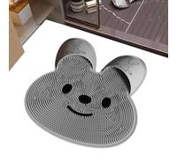 Massaggiatore per piedi da doccia - Pennello per cuscino in silicone, esfoliazione della pelle morta | Tampone da bagno senza slittamento con texture a forma di coniglio morbido, per la pulizia dei