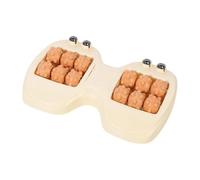 Massaggiatore per piedi, doppio strumento ergonomico per massaggio | Rullo per tallone con perline magnetiche, per la cura della suola dell'arco, rilassamento, viaggi, lavoro, tutti i giorni