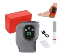 Massaggiatore per piedi e caviglia, massaggiatore per piedi e caviglia, massaggio F-oot Revive Mass-AGER, fascia per caviglia riscaldata wireless e portatile, con 3 modalità di vibrazione, 5 lasciti