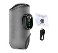 Massaggiatore per piedi e caviglie - involucro riscaldato da 3000 mAh | Supporto elettrico a vibrazione ABS, manicotto senza fili per comfort articolare per anziani, mamma, papà,