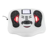 Massaggiatore per piedi elettrico per la circolazione del sangue, massaggiatore per piedi con telecomando, 25 tipi di tecniche di manipolazione l martellare urti agopressione impastare per eliminare