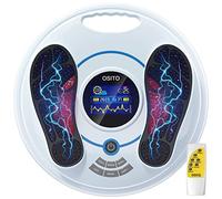 Massaggiatore per piedi EMS, dispositivo per la circolazione del piede, aumenta la circolazione e allevia il dolore ai piedi e alle gambe, rafforza le gambe muscolari, rafforza lo stimolatore della