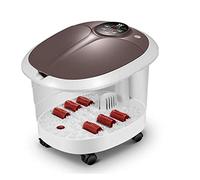 Massaggiatore per piedi - Esclusivo sistema di riscaldamento circolante, 6 rulli massaggianti motorizzati, silenzioso, vasca da bagno profonda, speranza di perseguire la felicità