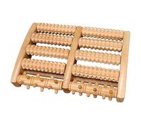 Massaggiatore per piedi in legno naturale, massaggiatore per piedi per il benessere per casa e ufficio, massaggio ai piedi stimolando le zone riflesse del piede per alleviare dolori ai piedi, massaggi