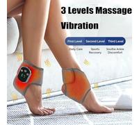 Massaggiatore per piedi per neuropatia, 5 livelli di calore, 3 modalità di vibrazione, spegnimento automatico, triplo metodo, massaggiatore con calore, per tendinite di Achille e fascite plantare