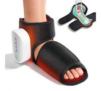 Massaggiatore per piedi senza fili elettrico con calore, compressione dell'aria e massaggio con vibrazioni, massaggio 3 in 1 per pianta dei piedi, regali alla caviglia, mamme, donne, mamma, papà (1