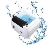 Massaggiatore per piedi Spa con massaggio, sedia per pedicure in acrilico per shampoo - Bagno profondo del piede Trattamento Spa a casa, ciotola per pedicure Detox Secchio Vasca