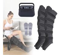 Massaggiatore per piedi Widppsopt, massaggiatori per drenaggio linfatico, stivali a compressione, macchina per compressione delle gambe, stivali di recupero con tecnologia ad aria compressa,