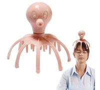 Massaggiatore per polpo - Massaggiatore per la testa Octopus Claw massaggiatore per cuoio capelluto, raschietto per dita e scooter, denti per massaggio alla testa per un profondo rilassamento e