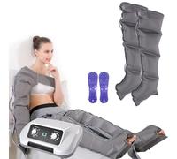 Massaggiatore per pressoterapia e drenaggio linfatico per gambe, stivali a compressione con sistema di recupero, macchina a pressione elettrica pneumatica per bendaggi per gambe, compression