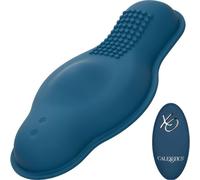Calexotics - massaggiatore pilota telecomando doppio motore blu