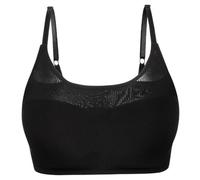 Massaggiatore per seno per allattamento con calore, reggiseno per massaggio elettrico da donna, nero.