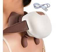 Massaggiatore per spalle, dispositivo per rilassare il corpo, massaggiatore cervicale con 2 modalità di calore, per viaggi, pause, esercizi, routine quotidiana, andare a, studio, lungo viaggio
