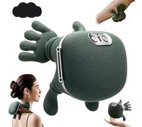 Massaggiatore per Spalle e Collo Siaasoo N7, Massaggiatore per Il Collo per Alleviare Il Dolore Dei Tessuti Profondi con Regolazione Della Temperatura a Due Velocità, Calore a Doppia Zona