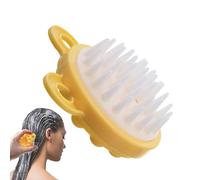 Massaggiatore per testa e cuoio capelluto, spazzola per shampoo massaggiante per cuoio capelluto in silicone, massaggio principale in silicone e pulizia dei capelli, depuratore viso in silicone per