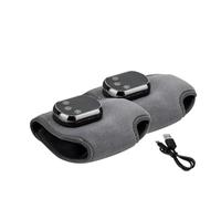 Massaggiatore Piedi con 3 Modalità Di Vibrazione, 5 Leavel Di Calore Massaggiatore Elettrico per Piedi 3 in 1 USB Ricaricabile, per Tendinite D'achille E Fascite Plantare