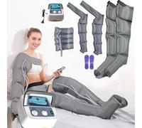 Massaggiatore Piedi E Gambe con 4/6 Airbag,Massaggiatore Gambe, Pressoterapia Gambe per Casa, Massaggiatore Gambe Linfodrenante Pressoterapia Linfodrenaggio