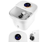 Massaggiatore Piedi MalTec Acqua Idromassaggio PRO-Hydro500W 6 Rulli Massaggi...