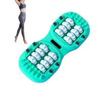 Massaggiatore plantare con rullo - Massaggiatore Trigger Point per piedi | Doppio rullo in ABS per muscolare | Terapia di recupero portatile unisex per la casa, gambe, schiena, collo