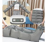 Massaggiatore Pneumatico per Gambe a 4 cavità Massaggio con Dispositivo Ad Onde d'Aria Mediante Onde di Pressione sulla Gamba E sul Piede del Polpaccio Massaggiatore Elettrico Stivali per Il Recuper