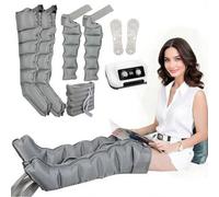 Massaggiatore Pneumatico per Gambe a 6 cavità, Pressoterapia per Casa, Linfodrenaggio, Braccio in Vita, Massaggiatori Elettrici Aiuta Ad Alleviare Il Dolore E Il Relax del Linfedema