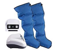 Massaggiatore pneumatico per gambe a compressione d'aria per gambe, massaggiatore per gambe per la circolazione - polpacci, piedi, cosce, ginocchia - fascia per stivali per dolori muscolari irrequie