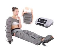 Massaggiatore Pneumatico per Gambe con Drenaggio Linfatico - Calze Massaggianti a Compressione 6 Celle per Circolazione Sanguigna, Gambe Pesanti e Recupero Muscolare - Ideale per Sportivi e Regalo