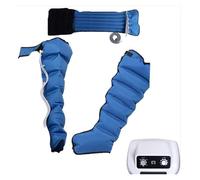 Massaggiatore Pneumatico per Gambe con Drenaggio Linfatico - Calze Massaggianti a Compressione 6 Celle per Circolazione Sanguigna, Gambe Pesanti e Recupero Muscolare - Ideale per Sportivi e Regalo