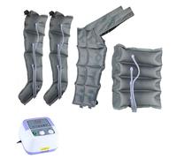 Massaggiatore pneumatico per gambe e piedi, pressoterapia a 4/6 cavità, per drenaggio linfatico, braccia, vita, gambe