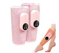Massaggiatore Polpacci con Calore e Compressione, Pressoterapia Gambe Design Di Ricarica USB-C Massaggiatore Muscolare Regalo per Genitori o Anziani