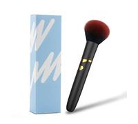 Massaggiatore portatile da donna, sembra una penna for il trucco, uso a doppia estremità, for il relax sia del viso che del corpo, gli uomini possono godere dello stesso effetto(Black)