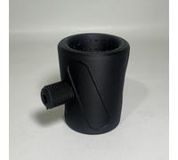 Massaggiatore portatile da uomo, leggero, design ergonomico, foro grosso, materiale resistente alla ruggine, installazione senza attrezzi, 7,6 x 6,5 x 8,2 cm, si adatta alla maggior parte dei tubi da