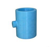Massaggiatore portatile da uomo, leggero, design ergonomico, foro grosso, materiale resistente alla ruggine, installazione senza attrezzi, 7,6 x 6,5 x 8,2 cm, si adatta alla maggior parte dei tubi da