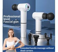Massaggiatore portatile fascial gun per muscoli schiena addominali dolori allung