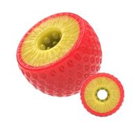 Massaggiatore portatile for allenamento di resistenza da uomo, design a forma di fragola, morbido aiuto for il rilassamento in silicone, facile da trasportare, facile da pulire(2pcs)